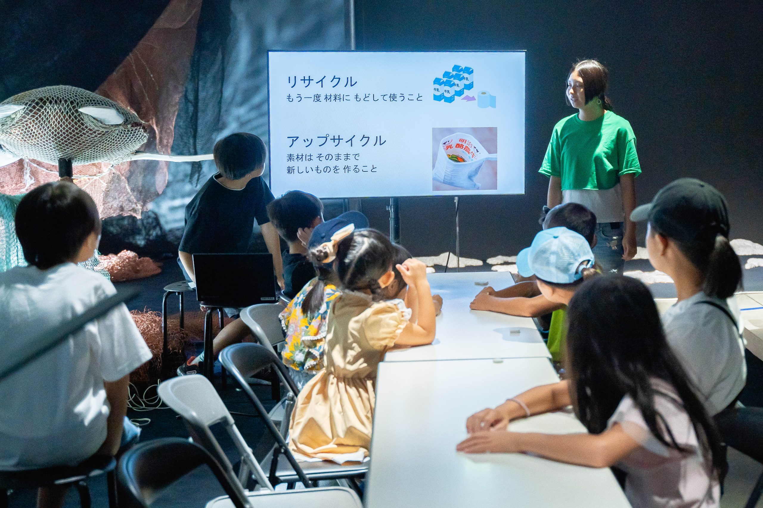 開催レポート】Galaxy HarajukuでSustainableアートワークショップを